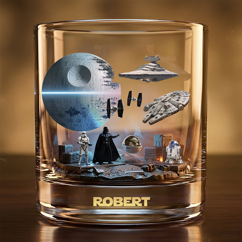 Embrace the Galaxy – Universe Glass Mug - Personalized Gifts Glass PopCulturePrints