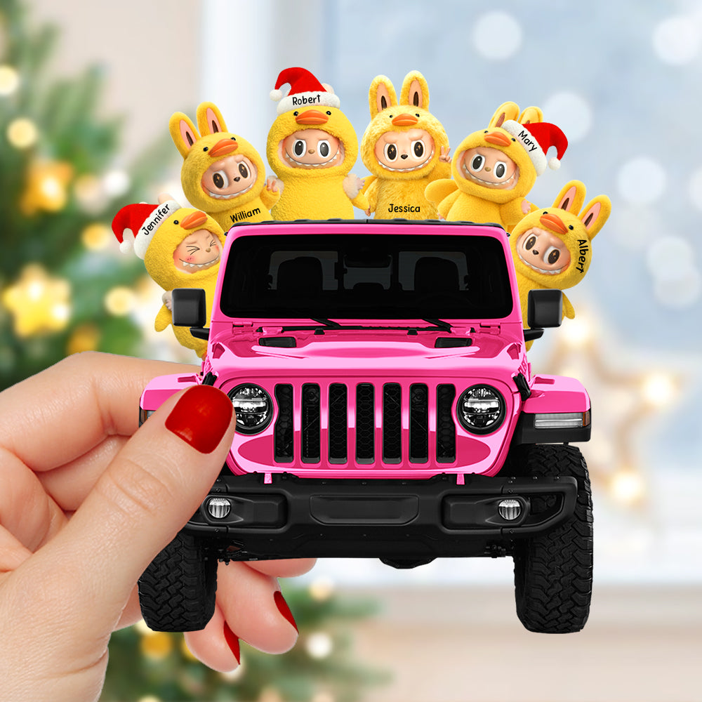 "Adventure Awaits!" Personalized Off-road Christmas Ornament - Perfect Gift for Off-road Lovers Ornament PopCulturePrints