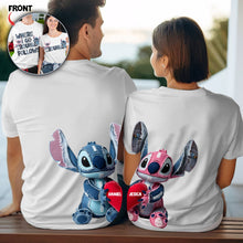 Load image into Gallery viewer, Love in Every Stitch - Cartoon Couple 3D Shirt - Personalized Gifts for Couples AOP Products PopCulturePrints
