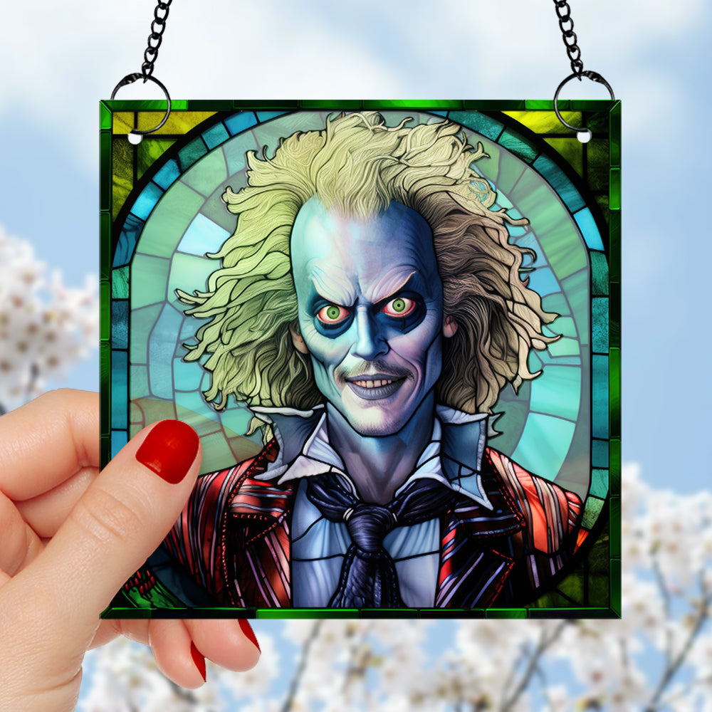 Halloween Horror Movie Suncatcher Ornament - Perfect Gift for Horror Fans