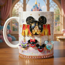 Load image into Gallery viewer, "Magical Moments for Mom!" - Personalized Coffee Mug - Gift for Moms, Grandmas, and Special Women Coffee Mug PopCulturePrints
