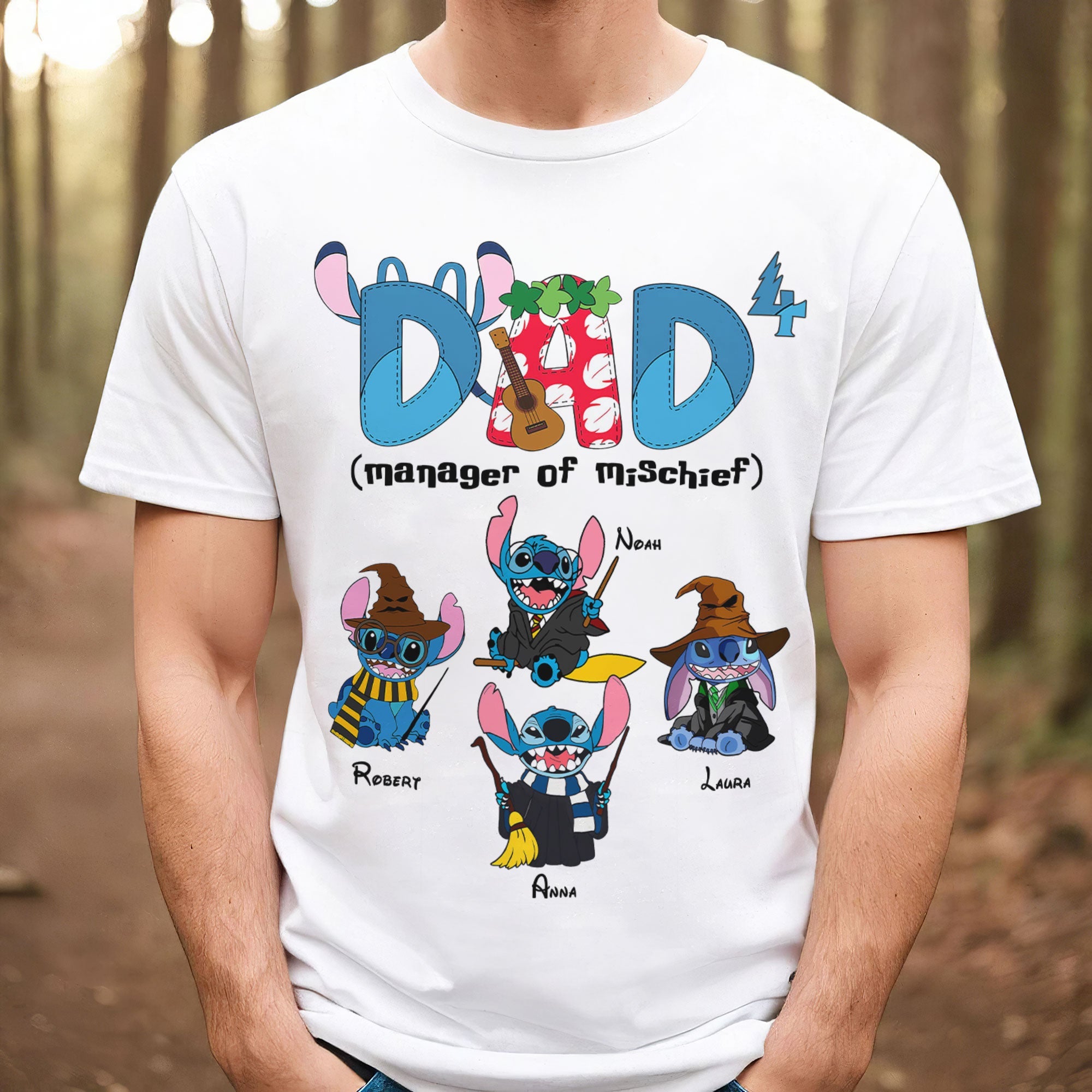 Custom Dad (Manager of Mischief) Fan Art T-Shirt