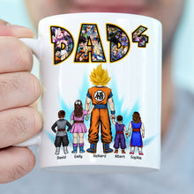 Load image into Gallery viewer, Personalized Anime Dad Coffee Mug - Custom Gift for Dad Coffee Mug PopCulturePrints

