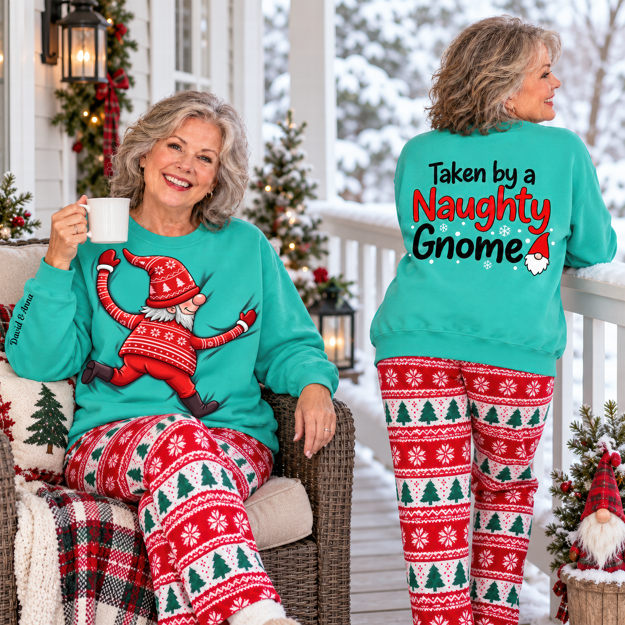 Naughty Gnome 3D Shirt - Personalized Gifts For Christmas 06huqn091026 AOP Products PopCulturePrints