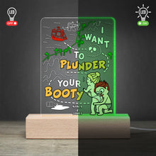 Load image into Gallery viewer, Personalized LED Light for Couples - Fun and Playful Gift Led Night Light PopCulturePrints
