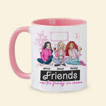 Load image into Gallery viewer, Personalized Friendship Mug - Friends Are Family Coffee Mug PopCulturePrints
