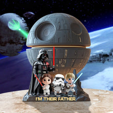 Load image into Gallery viewer, Best Dad in the Galaxy - Personalized Acrylic Plaque for Dad Shaped Plaques PopCulturePrints
