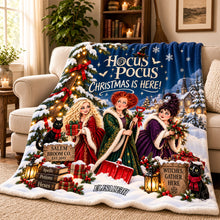 Load image into Gallery viewer, Christmas Witchcraft Blanket - Personalized Gifts For Witch Lovers 04qhdh081026 Blanket PopCulturePrints
