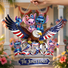 Load image into Gallery viewer, Celebrate Family Fun with Personalized Eagle Ride Acrylic Sign - Custom Decor Gift Acrylic Sign PopCulturePrints

