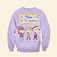 Load image into Gallery viewer, Customizable Christmas Sweatshirt for Mom - Rugrats Theme
