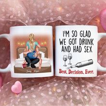 Load image into Gallery viewer, Personalized Decision-Making Couples Mug - Best Decision Ever Coffee Mug PopCulturePrints
