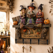 Load image into Gallery viewer, Unlock Your Witchy Charm - Sassy Triple Witch Key Hanger - Personalized Gifts for Witch Lovers Key Hanger PopCulturePrints
