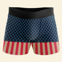 Load image into Gallery viewer, Personalized Men's Boxers - America's Ass Property Boxer Briefs PopCulturePrints
