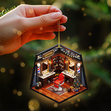 Load image into Gallery viewer, “A Cut Above the Rest” - Personalized Barber Shop Miniature Ornament - Unique Gift for Barbers and Hair Stylists Ornament PopCulturePrints
