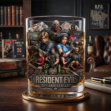 Load image into Gallery viewer, Celebrate 30 Years of Survival - Personalized Round Glass Gift
