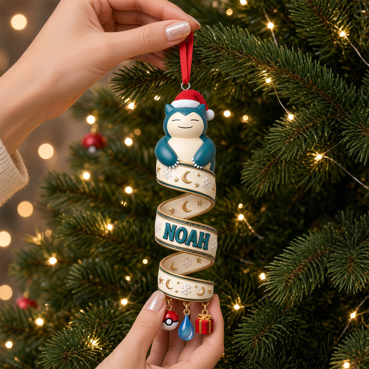 Celebrate Joy with Personalized Mythical Creatures - Custom Acrylic Ornament Ornament PopCulturePrints