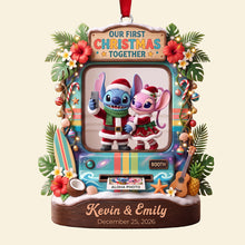Load image into Gallery viewer, Our First Christmas Together Ornament - Custom Gift for Couples
