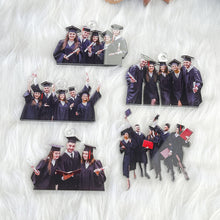 Load image into Gallery viewer, Personalized Graduation Photo Ornament - Custom Graduation Gifts
