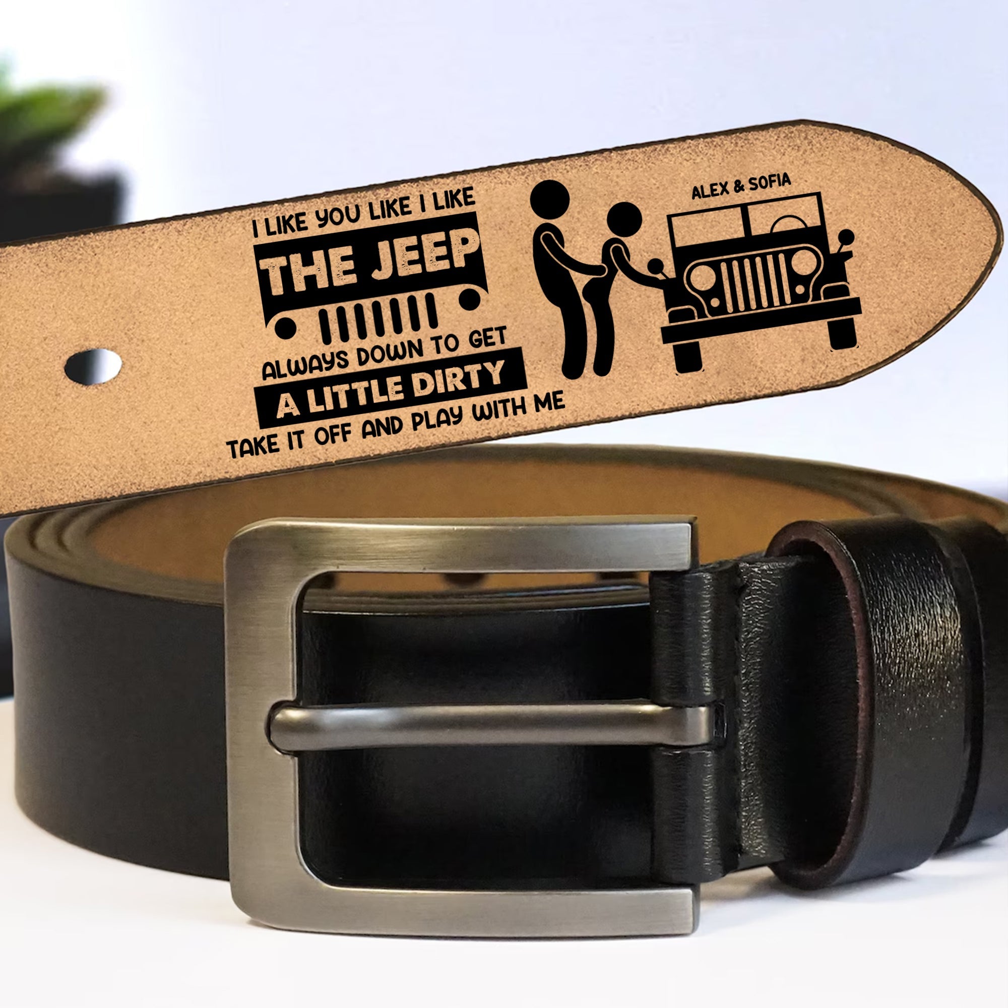 Premium Leather Belts - Customizable Design