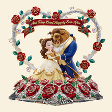 Load image into Gallery viewer, Dance Into Forever: Personalized Dancing Couple Acrylic Light Box Light Box PopCulturePrints
