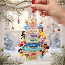 Load image into Gallery viewer, Lovely Fairy Tale Princesses Acrylic Ornament - Personalized Christmas Gifts 08nalu081026 Ornament PopCulturePrints

