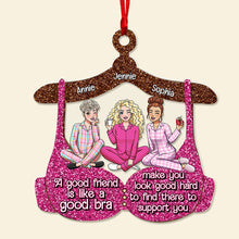Load image into Gallery viewer, Personalized Christmas Friendship Ornament - Unique Gift for Best Friends Ornament PopCulturePrints
