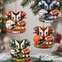 Load image into Gallery viewer, Athletic Style Acrylic Ornament - Personalized Christmas Gifts For Sport Lovers 03huta170926 Ornament PopCulturePrints
