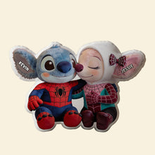 Load image into Gallery viewer, Mischievous Couple Custom Shaped Pillow - Personalized Gifts For Couples 02pgta060826 Pillow PopCulturePrints
