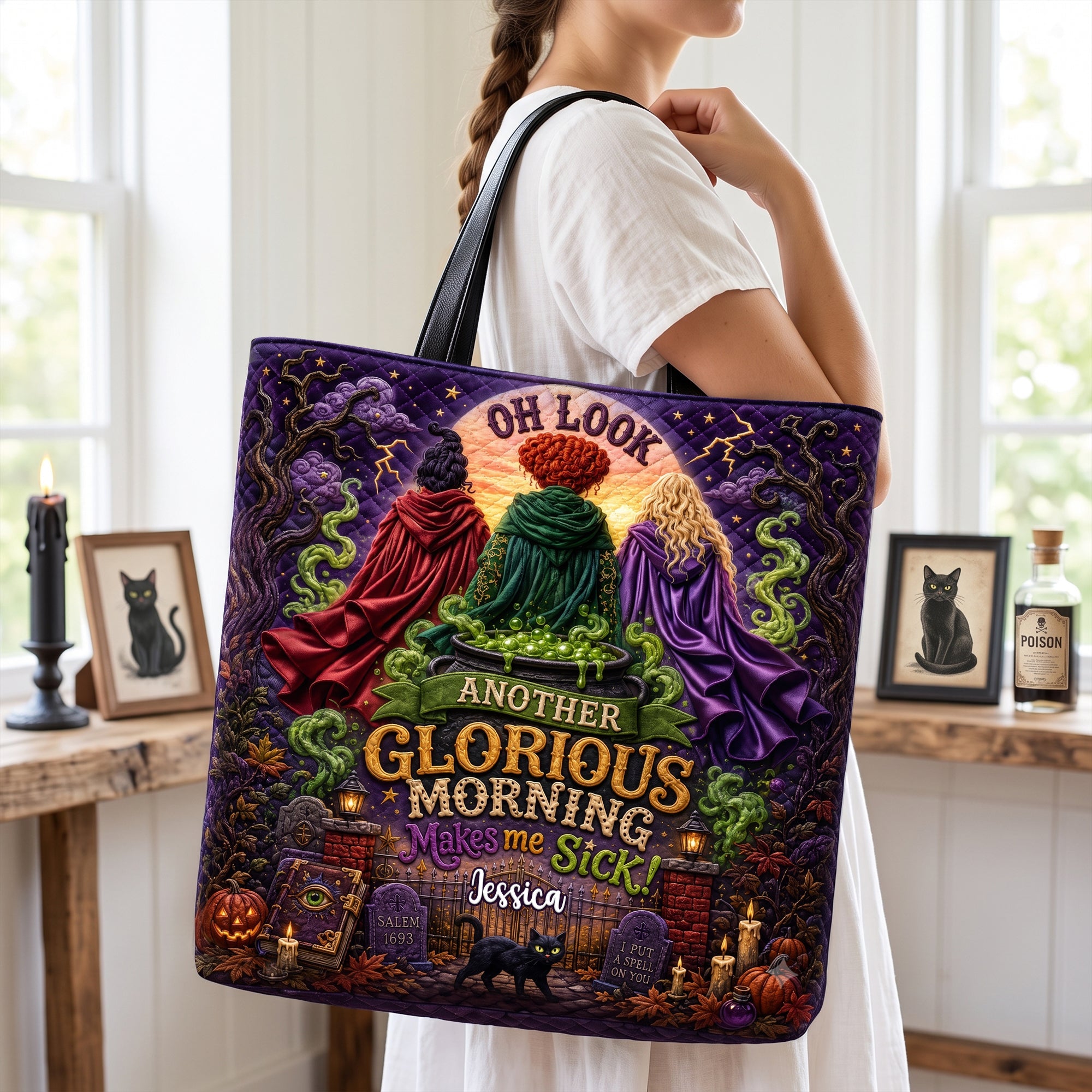 Start With Magic Tote Bag - Personalized Gifts For Her 07PALU220726 Tote Bags PopCulturePrints