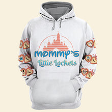 Load image into Gallery viewer, Mommy&#39;s Little Lockets - Personalized Gift for Mom, Custom Sweatshirt AOP Products PopCulturePrints
