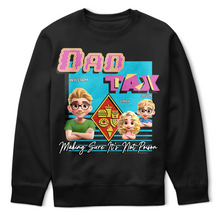 Load image into Gallery viewer, Dad Tax - Making Sure It&#39;s Not Poison 3D Cartoon Personalized T-Shirt T-shirt PopCulturePrints

