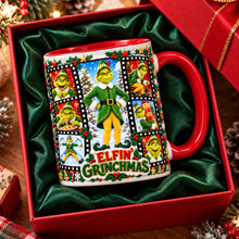 Load image into Gallery viewer, Naughty Pose Christmas Coffee Mug - Personalized Christmas Gifts 04PALU141026 Coffee Mug PopCulturePrints
