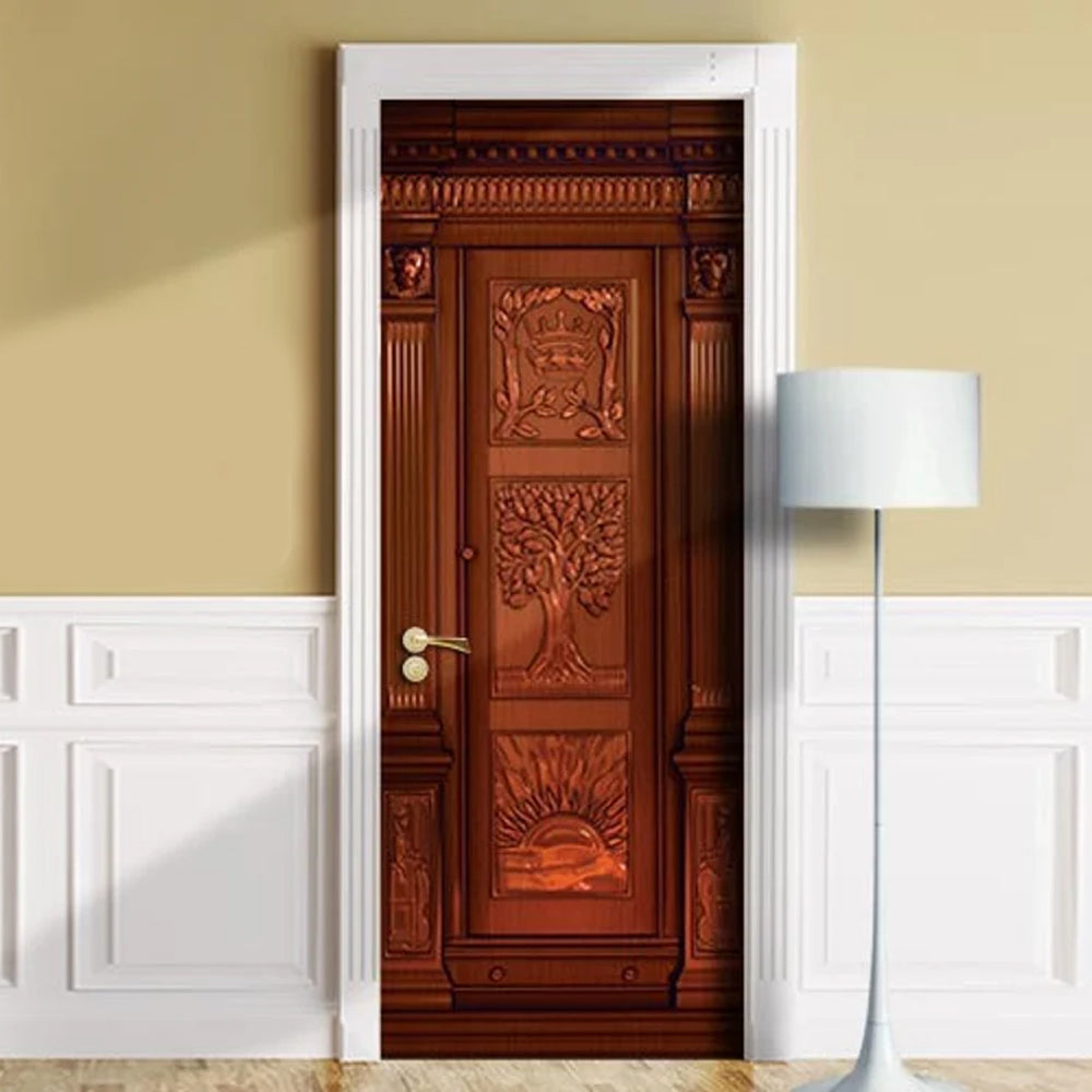 Enchanted Library Door Cover for Book Lovers