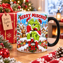 Load image into Gallery viewer, Merry Mischief Couples Magic Mug - Personalized Christmas Gift for Couples Coffee Mug PopCulturePrints
