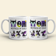 Load image into Gallery viewer, Personalized Evil Mom Mistress of Evils Coffee Mug Coffee Mug PopCulturePrints
