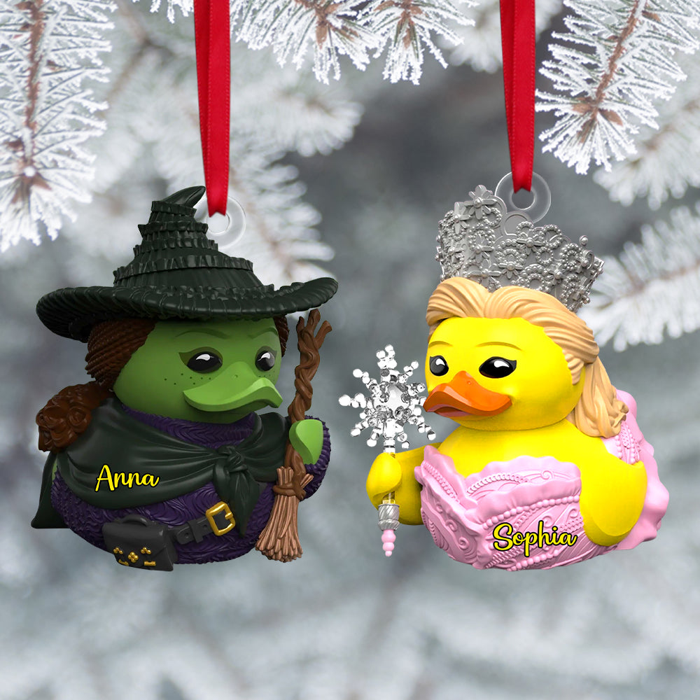 Personalized Movie-Themed Best Friend Ornaments