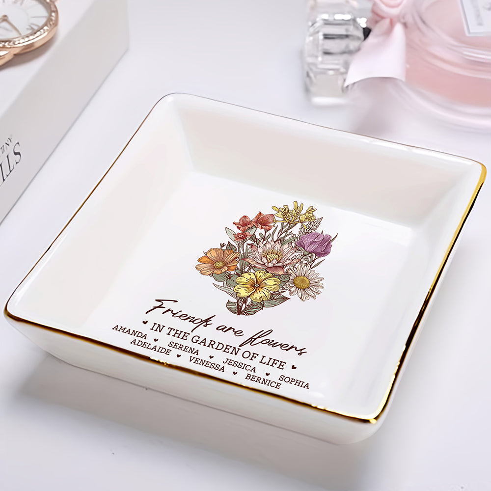 It Takes A Long Time To Grow Old Friends - Personalized Ring Dish Ring Dish PopCulturePrints