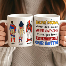 Load image into Gallery viewer, Funny Personalized Superhero Mug for Mom Coffee Mug PopCulturePrints
