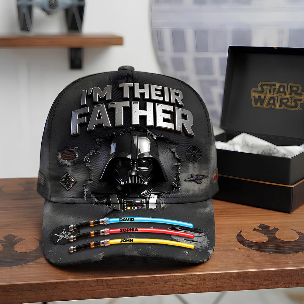 I'm Their Father - A Unique Personalized Cap for Dads Caps PopCulturePrints