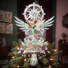 Load image into Gallery viewer, "Bring Magic to Your Christmas!" - Winter Fairy Acrylic Christmas Tree Topper - Personalized Gift for Everyone Ornament PopCulturePrints
