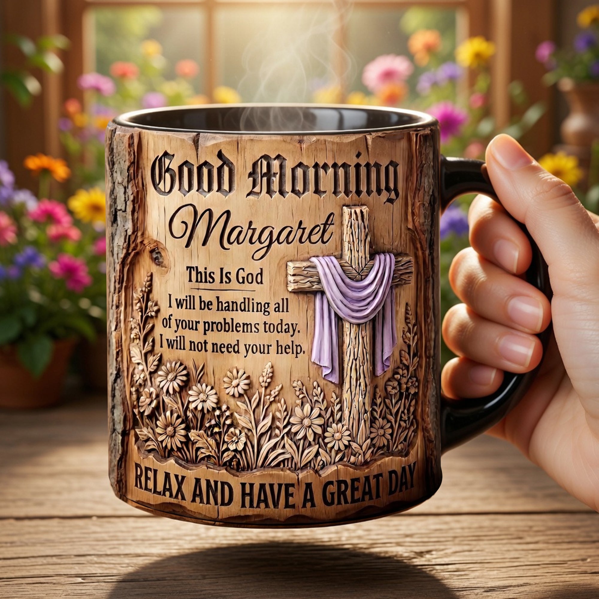 Good Morning Margaret - Personalized Christian Coffee Mug for a Meaningful Start Coffee Mug PopCulturePrints
