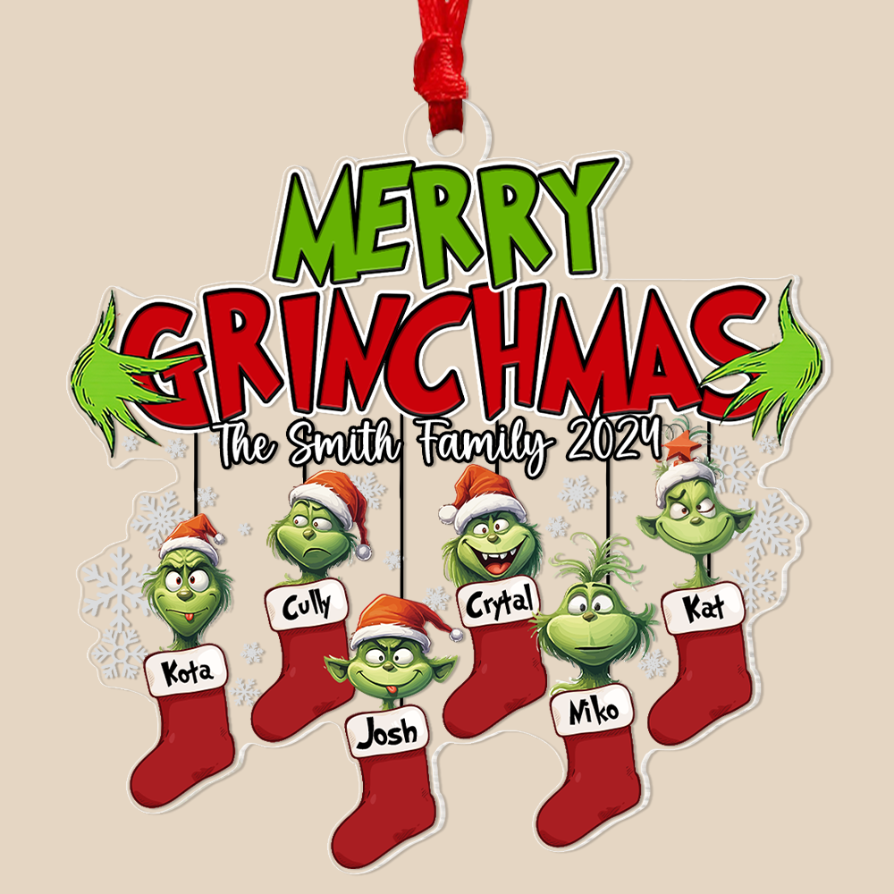 Personalized Merry GrinchMas Glitter Shirt for Off-road Lovers