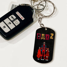 Load image into Gallery viewer, Dadpool - Personalized The Psychopath Stainless Steel Keychain
