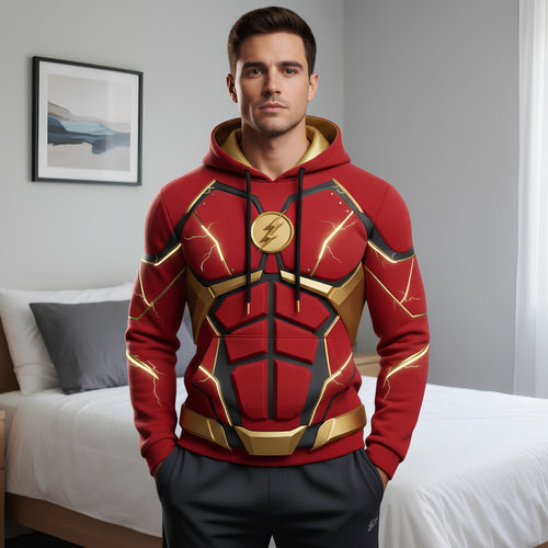 Unleash Your Inner Hero - Mighty Warrior 3D Hoodie - Custom Gift for Fantasy Lovers AOP Products PopCulturePrints