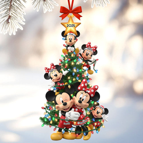 Family Ornament - Cherish Every Moment with Personalized Christmas Gift for Your Loved Ones Ornament PopCulturePrints