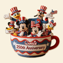 Load image into Gallery viewer, Celebrate 250 Years of Joy - Personalized 250th Anniversary Pillow - Perfect Patriotic Gifts for Friends and Family Pillow PopCulturePrints
