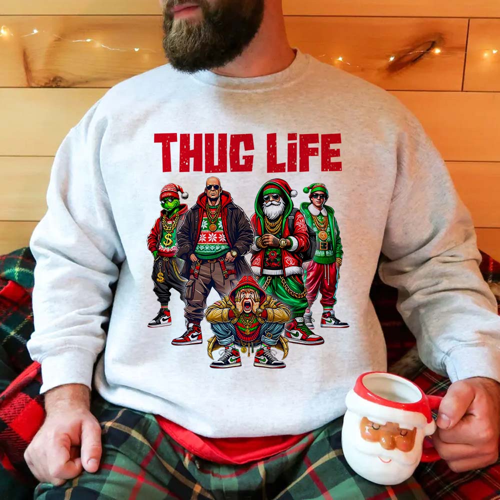 Hip Hop Christmas Squad Sweatshirt