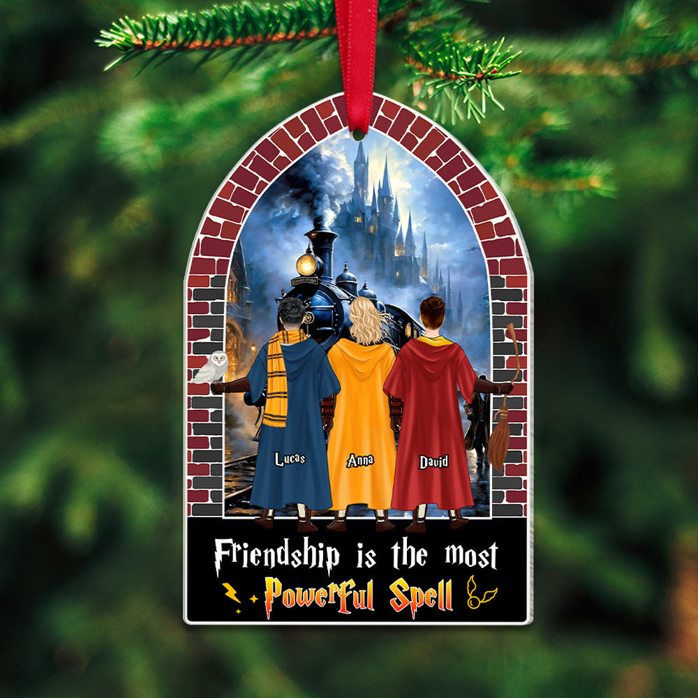 Personalized Friendship Magic Christmas Tree Ornament