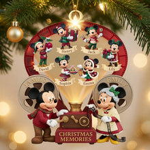 Load image into Gallery viewer, "Create Cherished Moments with Our Holiday Mouse Family - Personalized Christmas Ornament"
