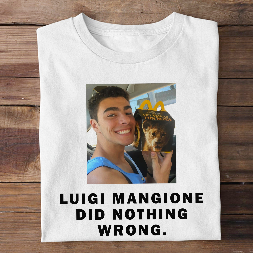 Luigi Mangione Supporter T-Shirt